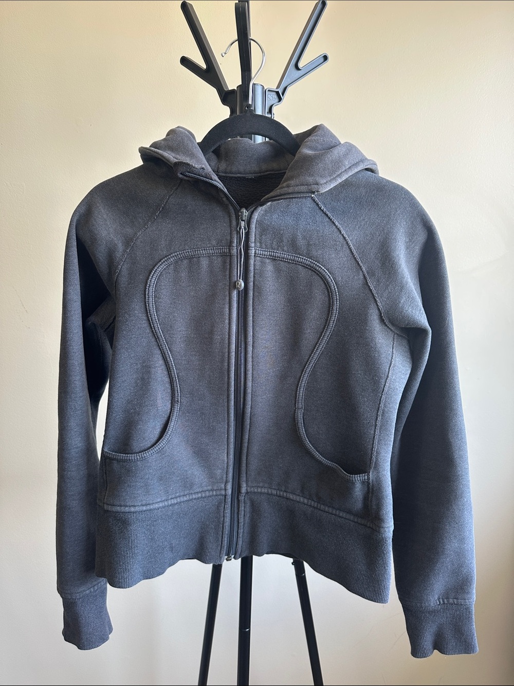 lululemon athletica Dark Charcoal Gray Hoodie